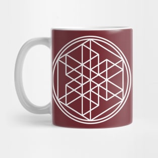 Multi-Dimensional Cube - Awesome Sacred Geometry Design Mug